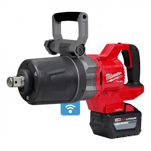 Llave de Impacto Inalámbrico M18 OneKey de 1" Torque de 1900 ft-lb con Mango-D - Milwaukee