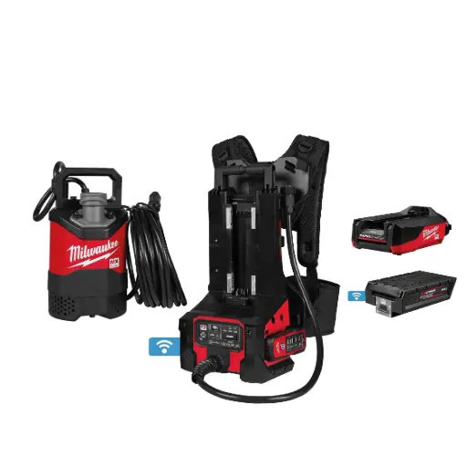 [MXF211-1XC] Kit de Bomba de 2" Sumergible Inalámbrica MX Fuel de 1HP con Batería y Cargador - Milwaukee