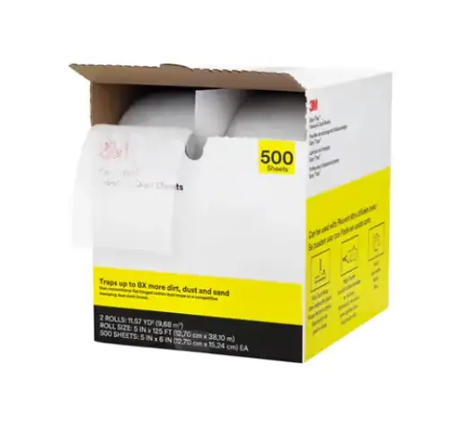 [3M-55655W] Atrapa Polvo Easy Trap de 5" x 6" - Caja de 500 Hojas - 3M