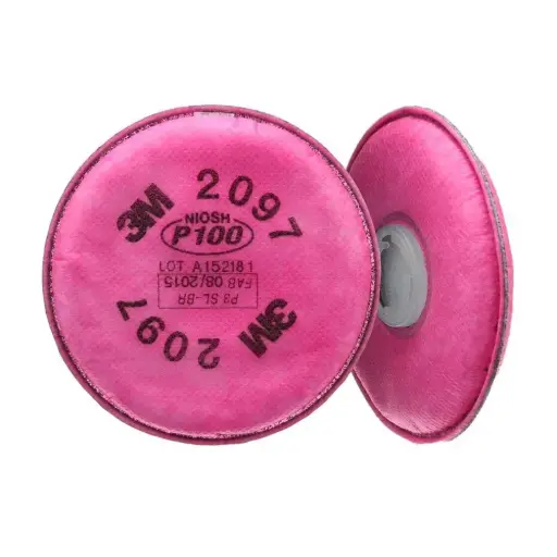 [3M-2097] Filtro de Repuesto 2097 para Partículas P100 y Vapóres Orgánicos - 3M