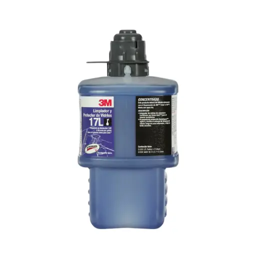 [3M-17L] Limpiador y Protector de Vidrios Concentrado 17L de 2 Litros - 3M Twist 'n Fill
