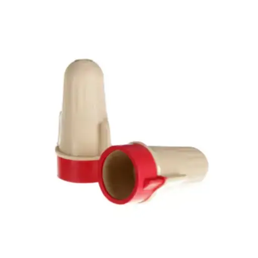 [3M-T/R] Conector Alambre - Wire Nuts #12 (22-8AWG) - Crema/Rojo - 3M