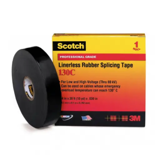 [3M-130C] Tape Eléctrico de Caucho 130C - 3M